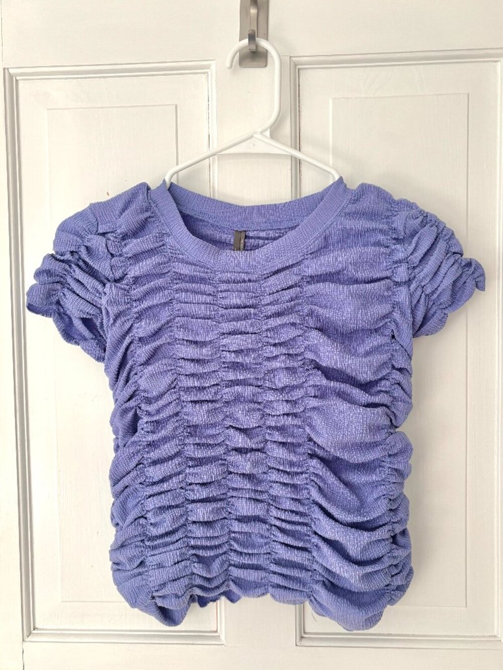 Anthropologie Purple Top